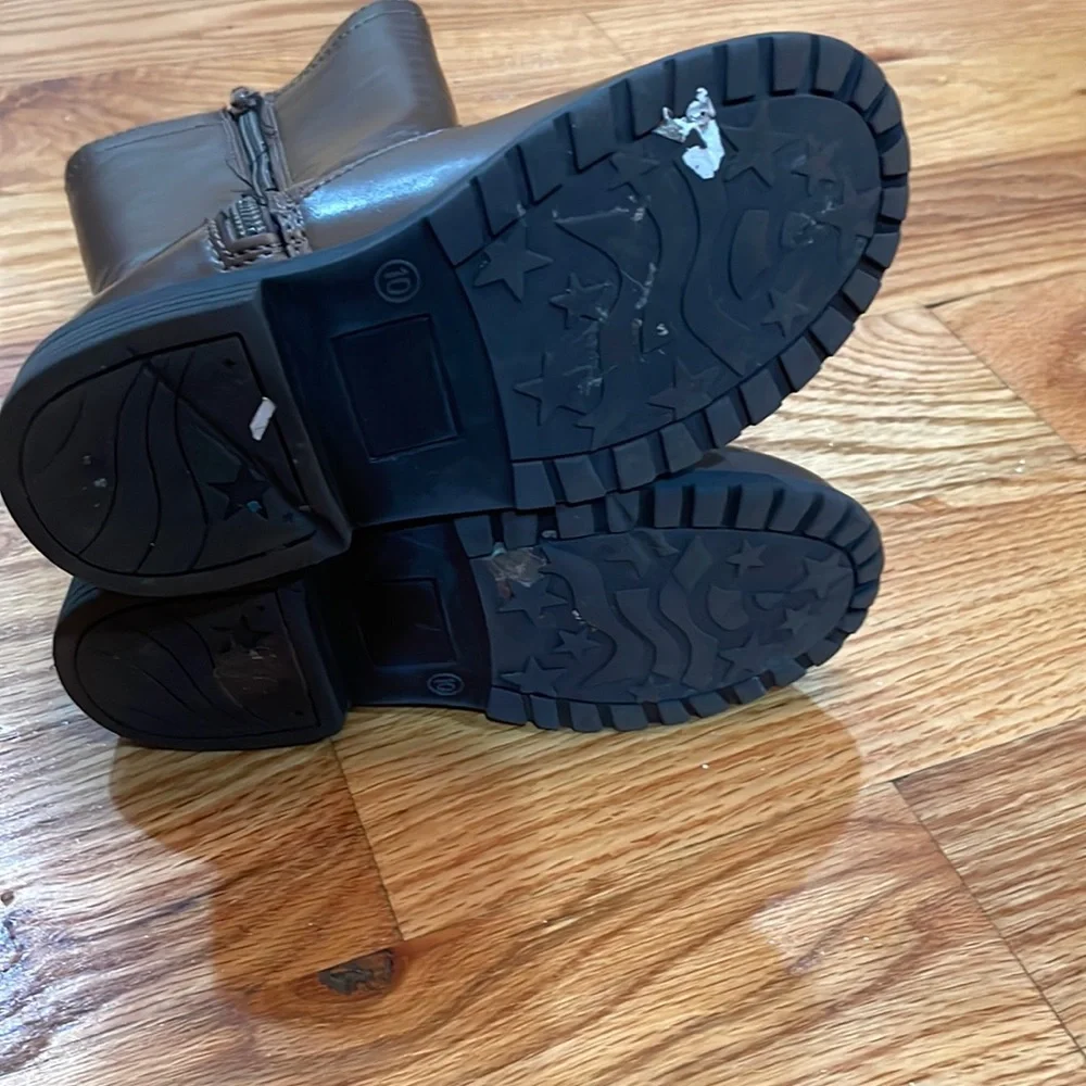 GAP toddler brown high boots brown 9 T Toddler 9T